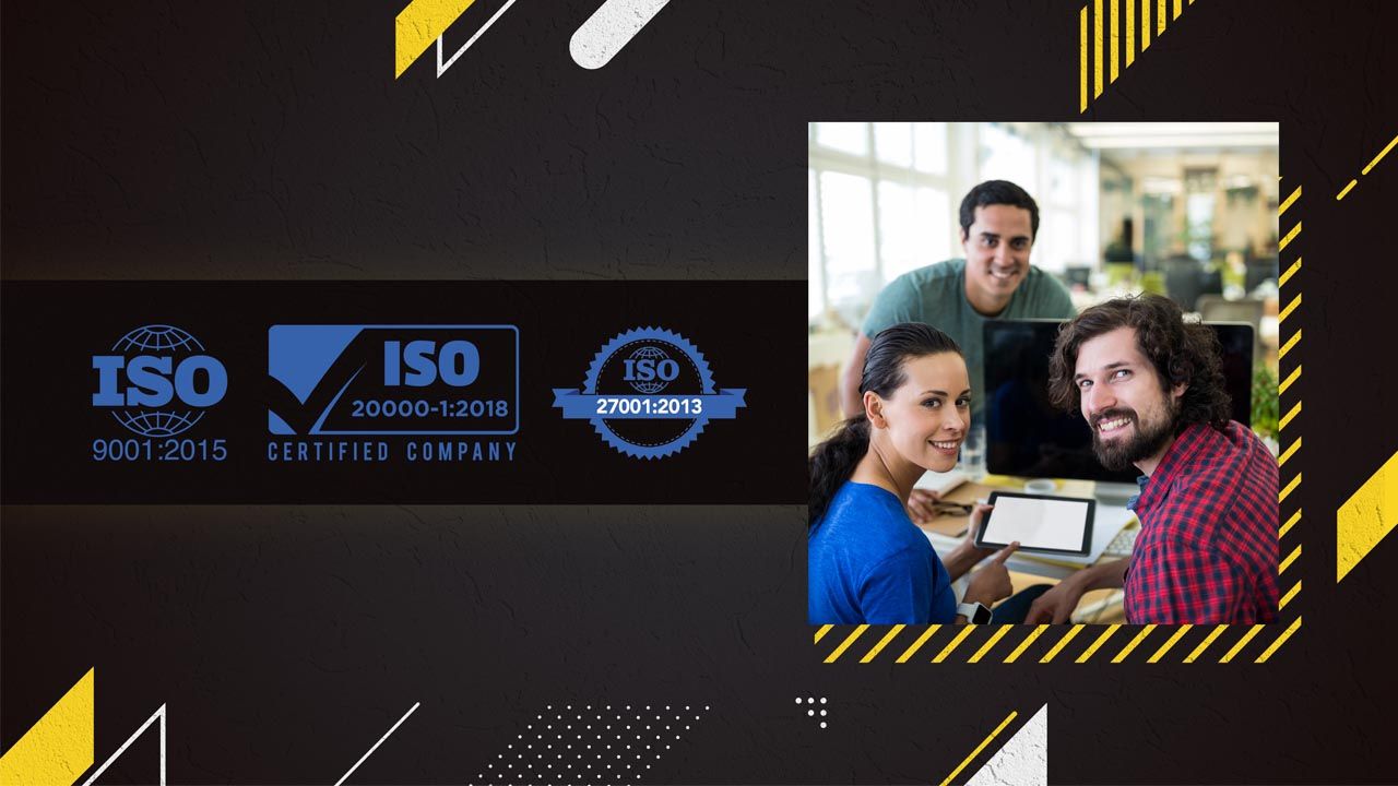 ISO certification icons connected with IT and software service symbols on a digital interface.jpg
